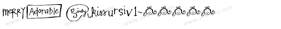 MA GKursiv1字体转换